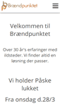 Mobile Screenshot of braendpunktet.dk
